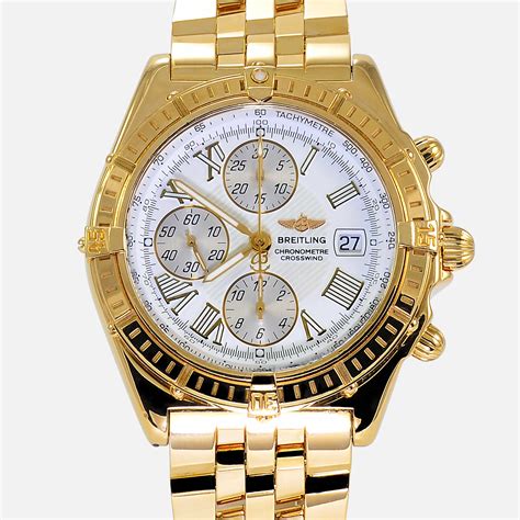 breitling 18k crosswind|breitling crosswind chronograph.